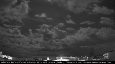 immagine della webcam nei dintorni di Santa Cesarea Terme: webcam Roca Vecchia