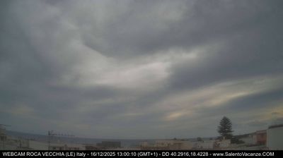 immagine della webcam nei dintorni di Alimini: webcam Roca Vecchia