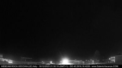 immagine della webcam nei dintorni di Otranto: webcam Roca Vecchia