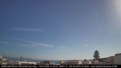 immagine della webcam nei dintorni di Melendugno: webcam Roca Vecchia