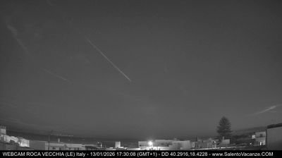 immagine della webcam nei dintorni di Porto Badisco: webcam Roca Vecchia