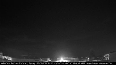 immagine della webcam nei dintorni di Santa Cesarea Terme: webcam Roca Vecchia