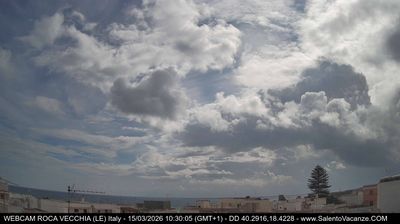 immagine della webcam nei dintorni di Santa Cesarea Terme: webcam Roca Vecchia