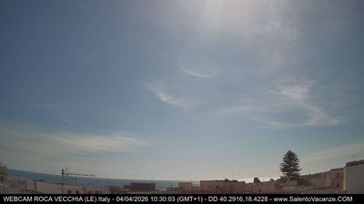 immagine della webcam nei dintorni di San Foca: webcam Roca Vecchia