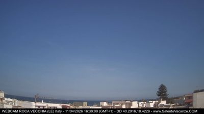 immagine della webcam nei dintorni di Otranto: webcam Roca Vecchia