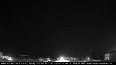 immagine della webcam nei dintorni di Santa Cesarea Terme: webcam Roca Vecchia