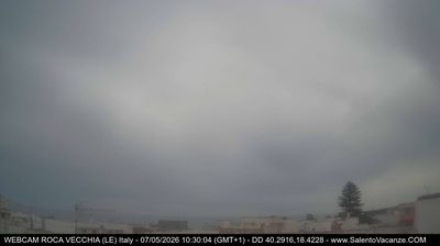 immagine della webcam nei dintorni di Casino dei Turchi: webcam Roca Vecchia