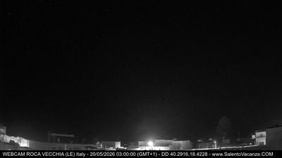 immagine della webcam nei dintorni di Alimini: webcam Roca Vecchia