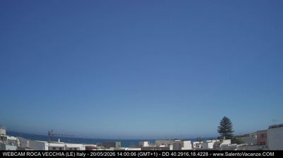 immagine della webcam nei dintorni di Otranto: webcam Roca Vecchia