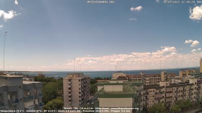 immagine della webcam nei dintorni di Bosco Caggione: webcam Taranto