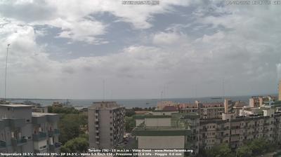 immagine della webcam nei dintorni di Masseria Conche: webcam Taranto