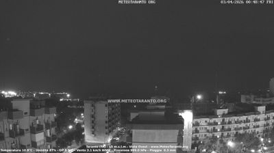 immagine della webcam nei dintorni di Monte d'Arena: webcam Taranto