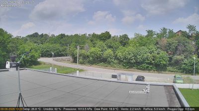 immagine della webcam nei dintorni di Torino Caselle: webcam San Francesco al Campo
