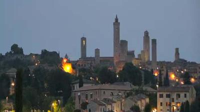 immagine della webcam nei dintorni di Castelnuovo di Val di Cecina: webcam San Gimignano