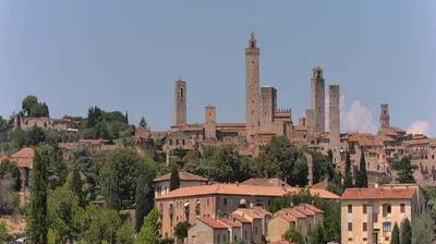 immagine della webcam nei dintorni di Lamole: webcam San Gimignano