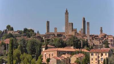 immagine della webcam nei dintorni di Lajatico: webcam San Gimignano