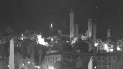 immagine della webcam nei dintorni di Taverne d'Arbia: webcam San Gimignano