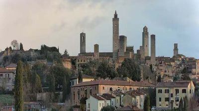 immagine della webcam nei dintorni di Lajatico: webcam San Gimignano