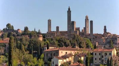 immagine della webcam nei dintorni di Lajatico: webcam San Gimignano