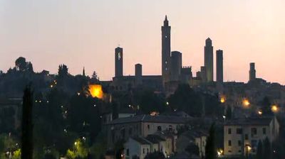 immagine della webcam nei dintorni di Montecatini Val di Cecina: webcam San Gimignano
