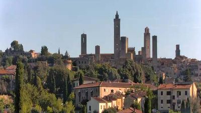 immagine della webcam nei dintorni di Lajatico: webcam San Gimignano