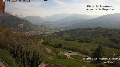 immagine della webcam nei dintorni di Passo delle Fittanze: webcam Brentonico