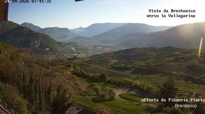 immagine della webcam nei dintorni di Molina di Ledro: webcam Brentonico