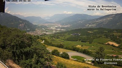immagine della webcam nei dintorni di Mori: webcam Brentonico