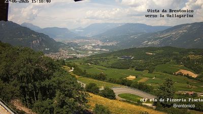 immagine della webcam nei dintorni di Tremosine sul Garda: webcam Brentonico
