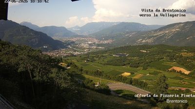immagine della webcam nei dintorni di Ronzo-Chienis: webcam Brentonico