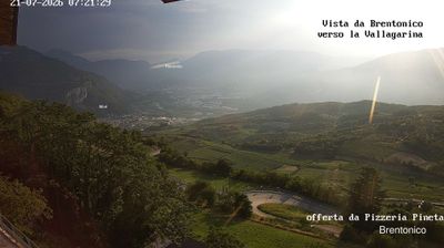 immagine della webcam nei dintorni di Passo delle Fittanze: webcam Brentonico