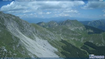 immagine della webcam nei dintorni di Pizzoli: webcam Terminillo