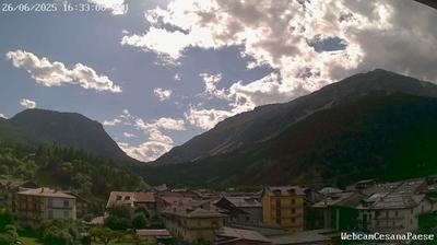 immagine della webcam nei dintorni di Prali: webcam Cesana Torinese
