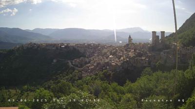 immagine della webcam nei dintorni di Campo di Giove: webcam Pacentro