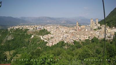 immagine della webcam nei dintorni di Rocca Pia: webcam Pacentro