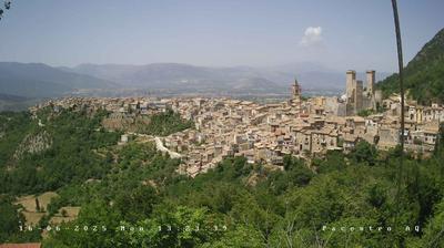 immagine della webcam nei dintorni di Pescocostanzo: webcam Pacentro