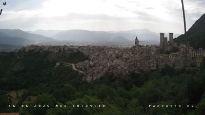 immagine della webcam nei dintorni di Passolanciano-Majelletta: webcam Pacentro