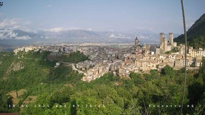 immagine della webcam nei dintorni di Monte Pratello: webcam Pacentro