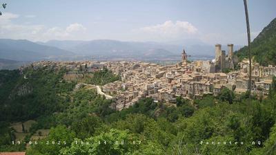 immagine della webcam nei dintorni di Rocca Pia: webcam Pacentro