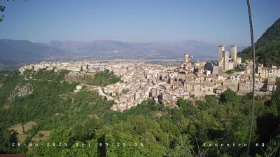 immagine della webcam nei dintorni di Rocca Pia: webcam Pacentro