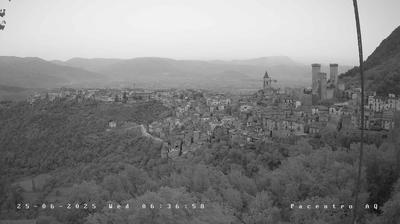 immagine della webcam nei dintorni di Sant'Eufemia a Maiella: webcam Pacentro