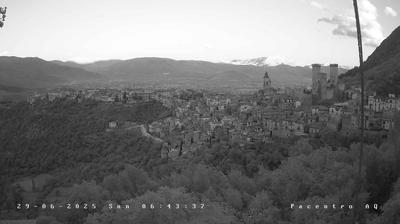 immagine della webcam nei dintorni di Caramanico Terme: webcam Pacentro