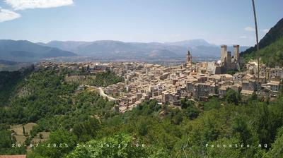 immagine della webcam nei dintorni di Rivisondoli: webcam Pacentro