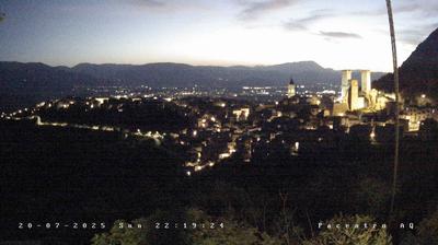 immagine della webcam nei dintorni di Ortona dei Marsi: webcam Pacentro