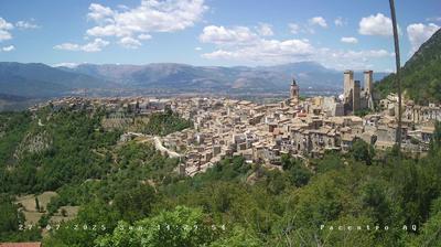 immagine della webcam nei dintorni di Salle: webcam Pacentro