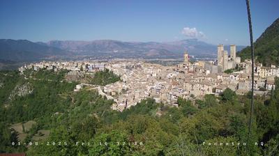 immagine della webcam nei dintorni di Pescocostanzo: webcam Pacentro