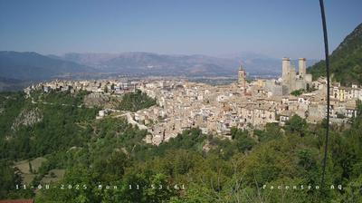immagine della webcam nei dintorni di Pennapiedimonte: webcam Pacentro