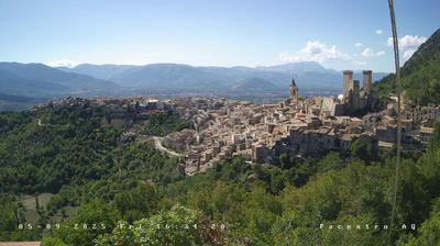 immagine della webcam nei dintorni di Campo di Giove: webcam Pacentro