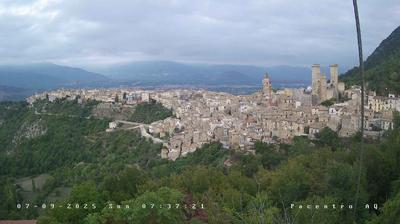 immagine della webcam nei dintorni di Rivisondoli: webcam Pacentro