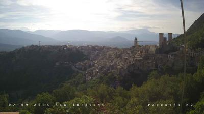 immagine della webcam nei dintorni di Gagliano Aterno: webcam Pacentro